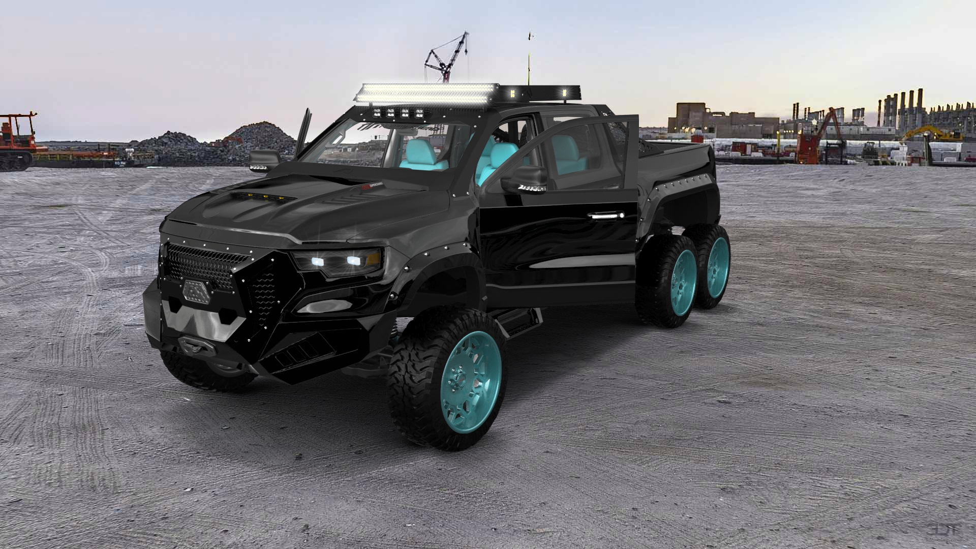 Dodge Ram Hennessey Mammoth 6X6 Truck 2021 tuning