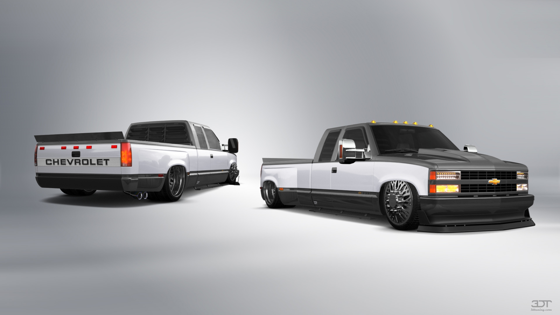 Chevrolet K3500 Extended Cab Pickup Truck 1988