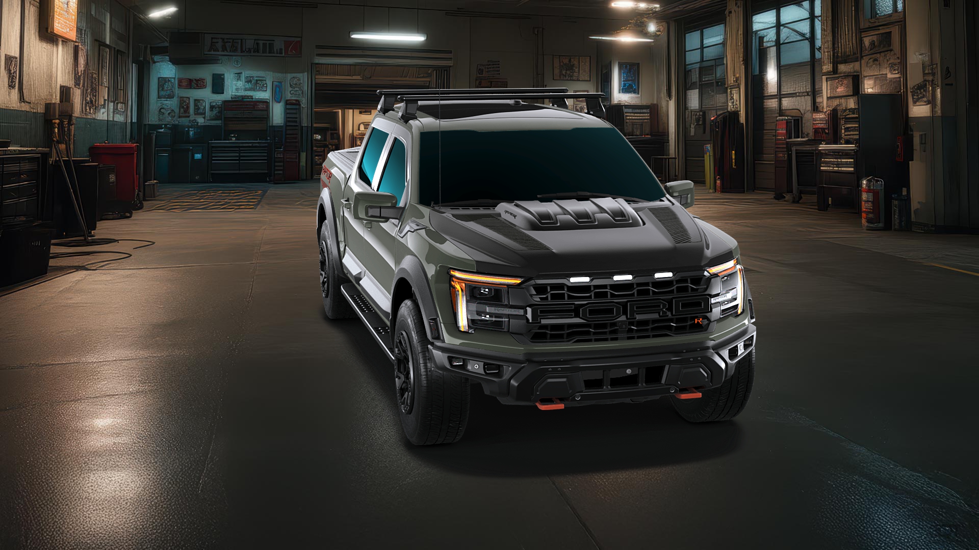 Ford F-150 Raptor 4 Door pickup truck 2024 tuning