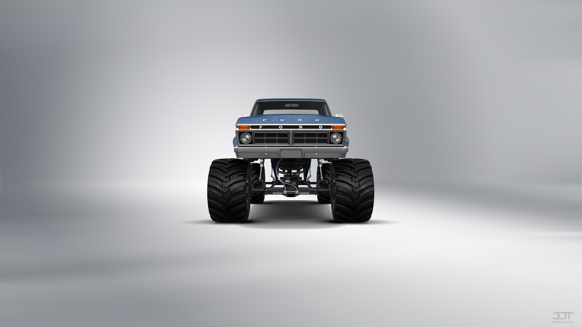Ford F-350 Dually 4 Door pickup truck 1973
