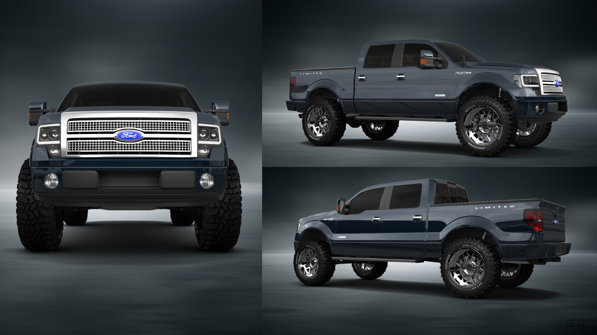 Ford F-150 Crew Cab 4 Door pickup truck 2013