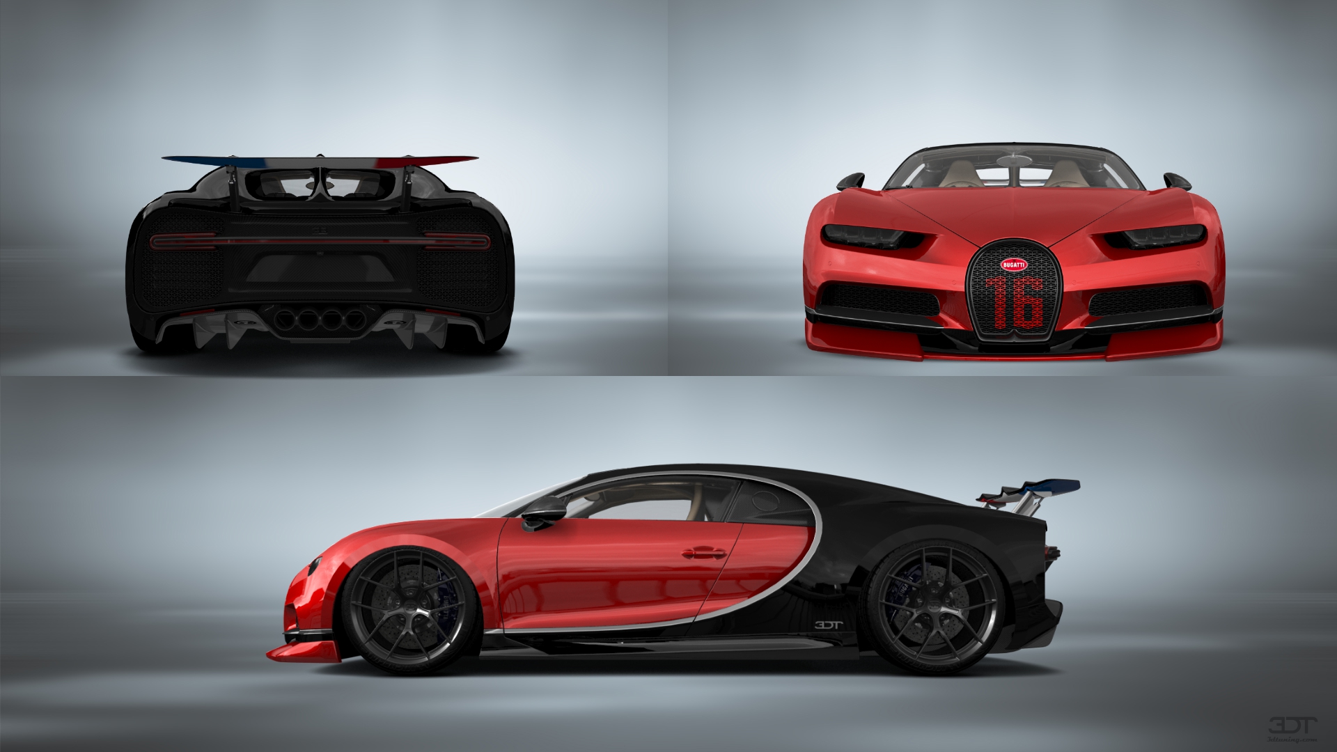 Bugatti Chiron 2 Door Coupe 2016 tuning