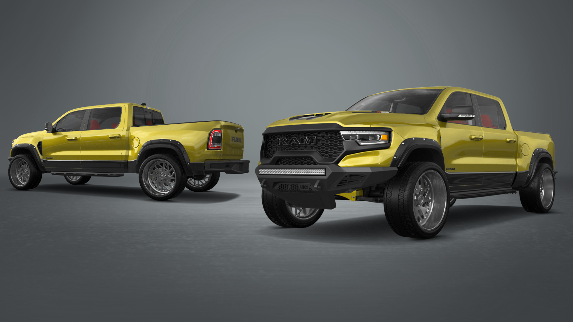 Dodge Ram 1500 TRX 4 Door pickup truck 2021