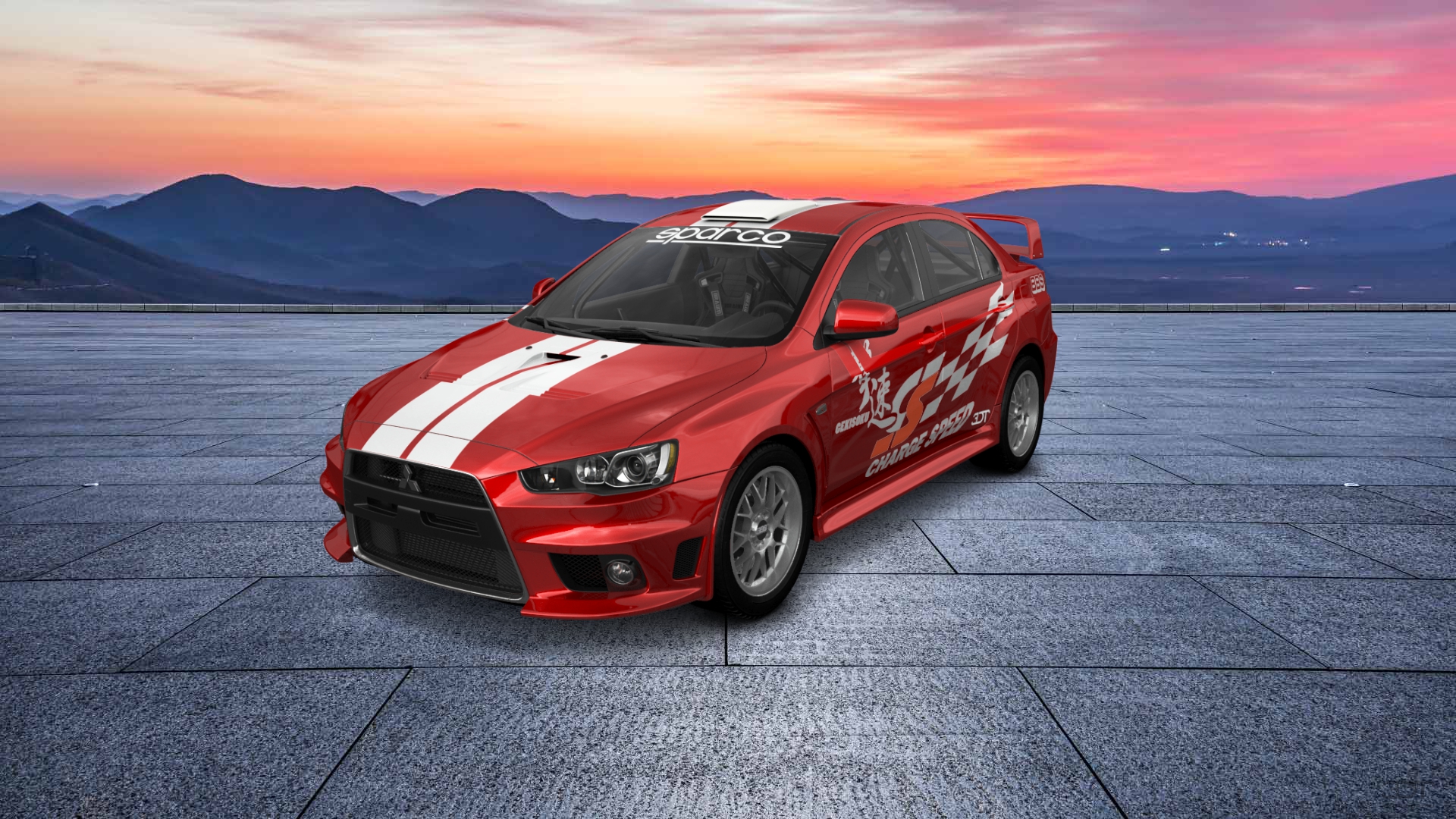 Mitsubishi Lancer Evolution X Sedan 2008