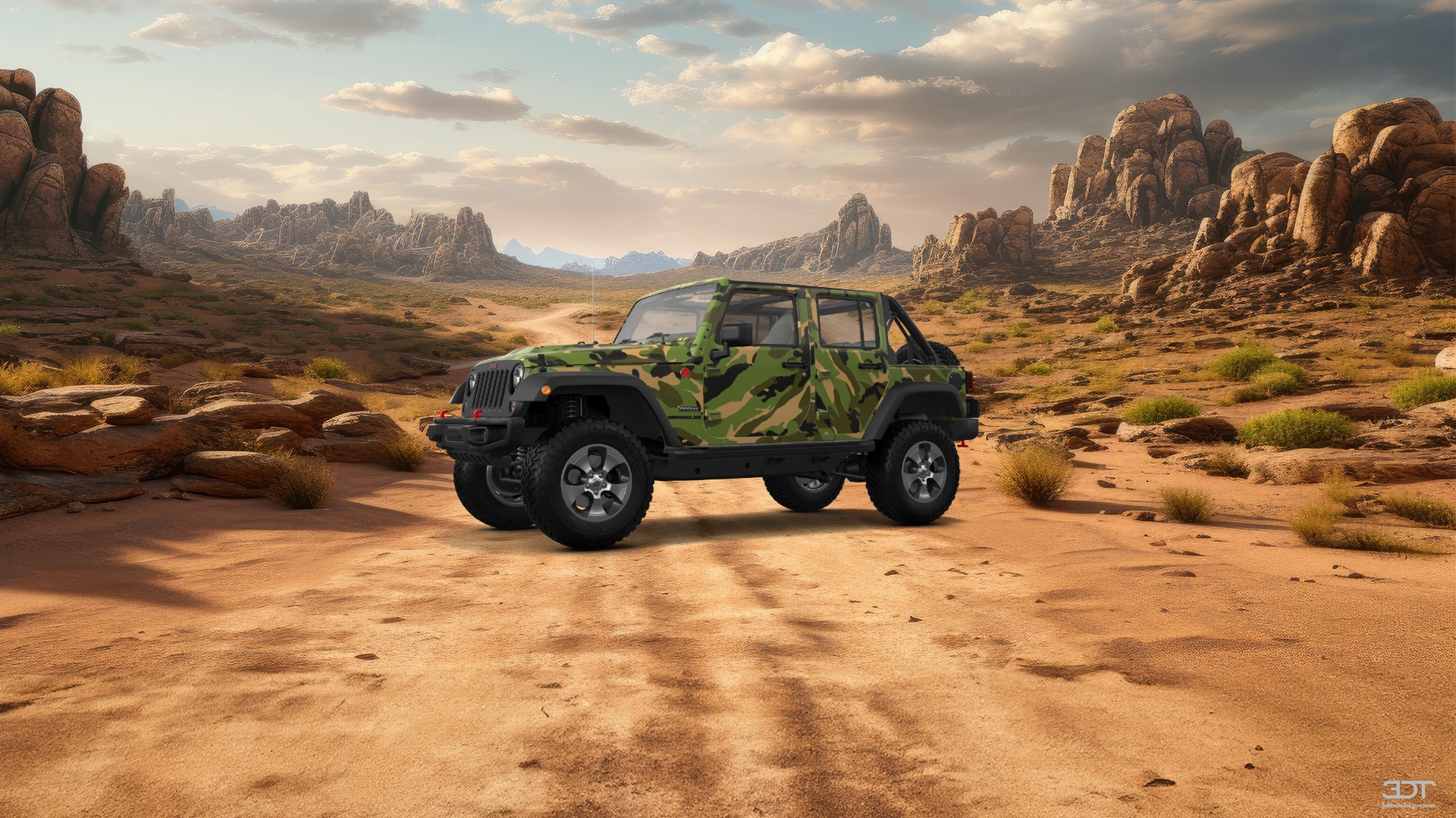 Jeep Wrangler Unlimited JK Rubicon Recon 4 Door SUV 2017 tuning