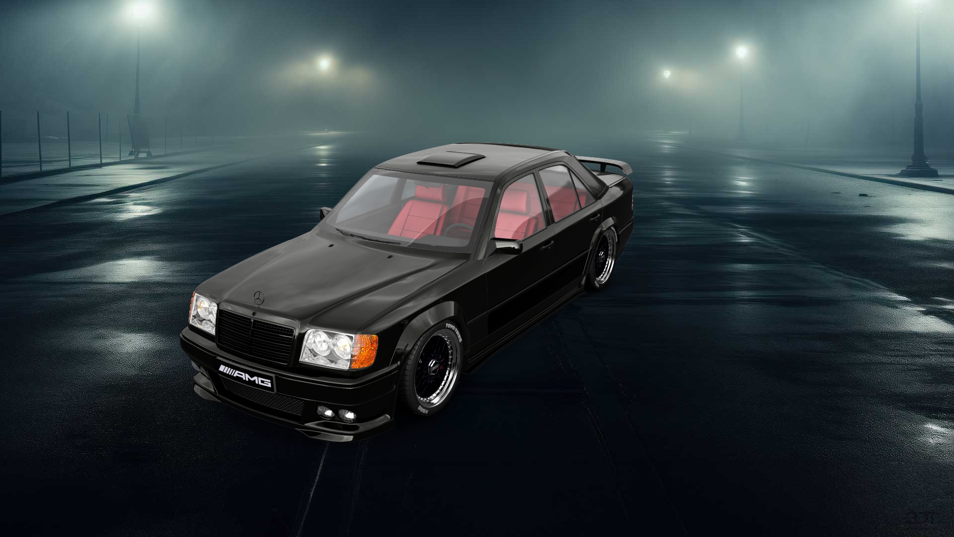 Mercedes E-Class Sedan 1984 tuning