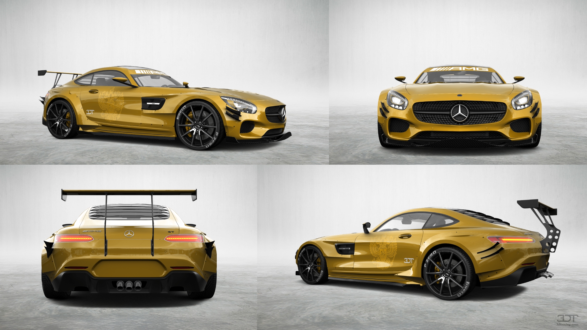Mercedes AMG GT 2 door fastback coupe 2016