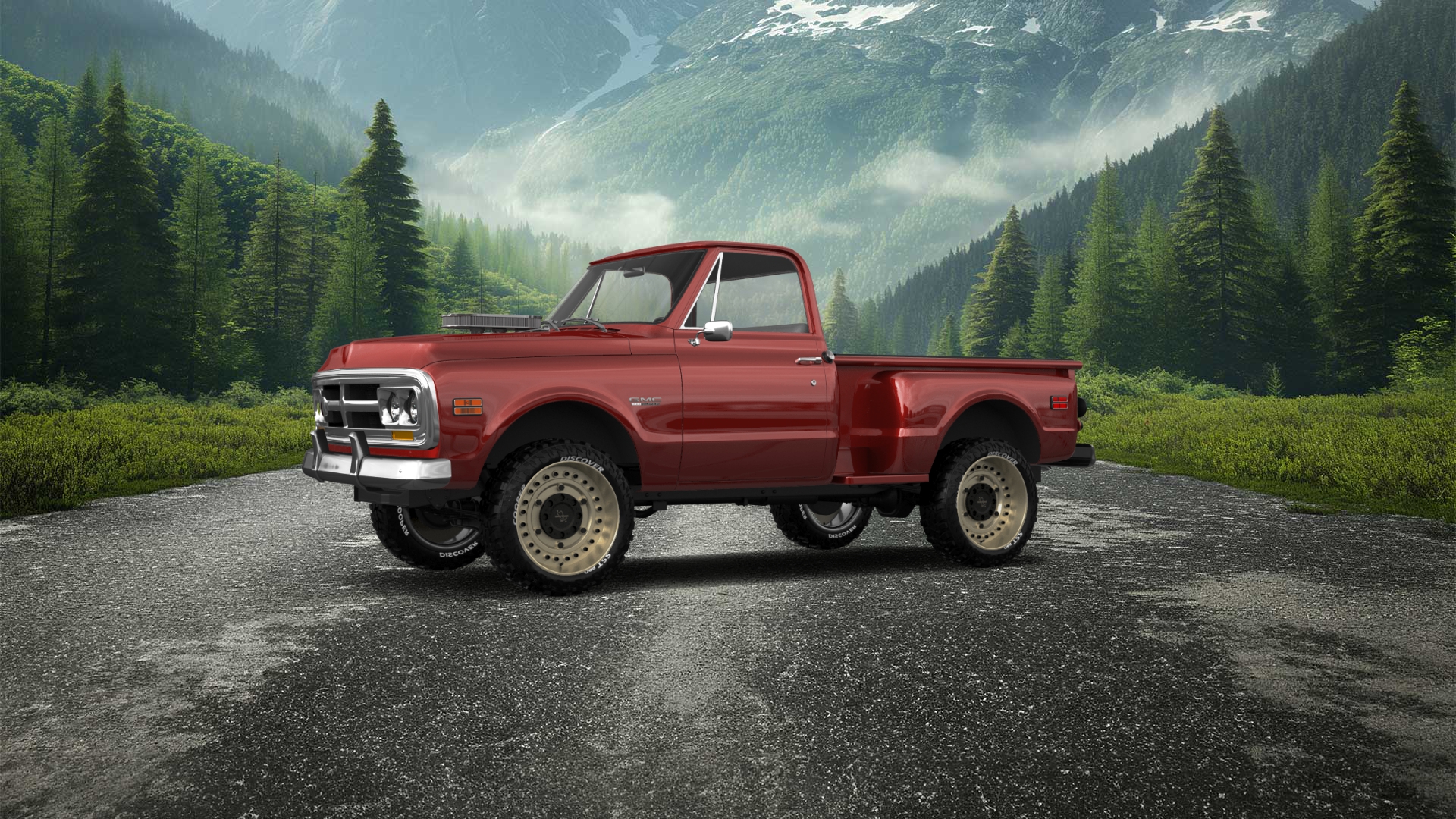 GMC K1500 2 Door pickup truck 1971