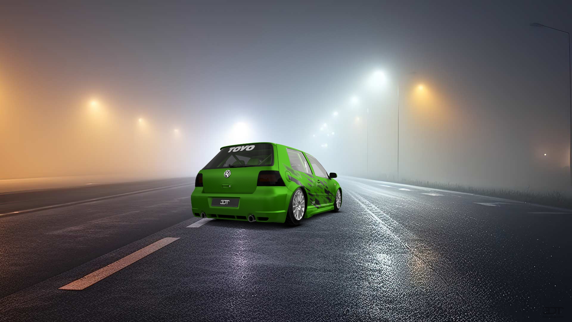 Volkswagen Golf 4 (mk4) 3 Door Hatchback 1997 tuning