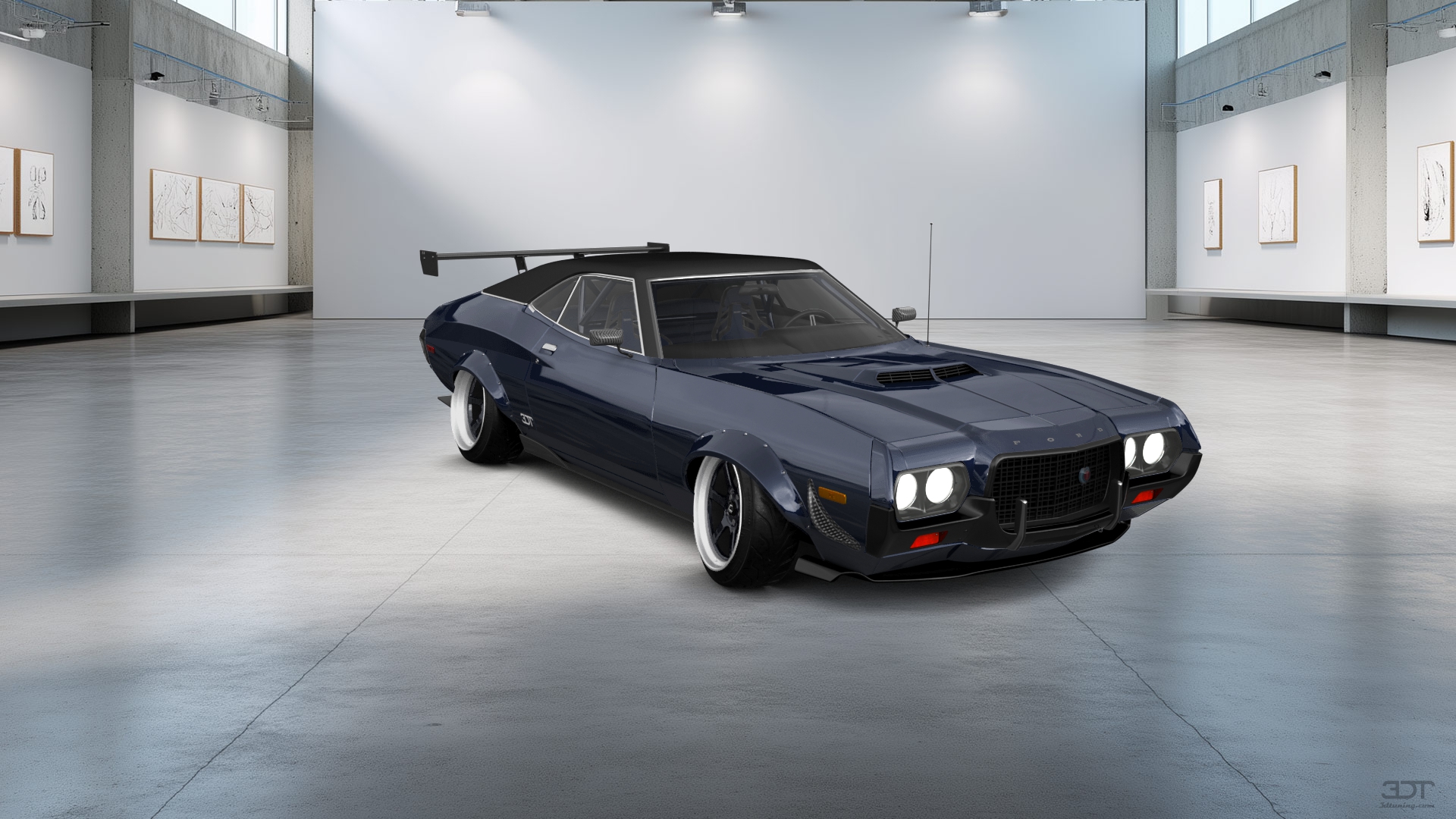 Ford Gran Torino Sport 2 Door Hardtop 1972 tuning