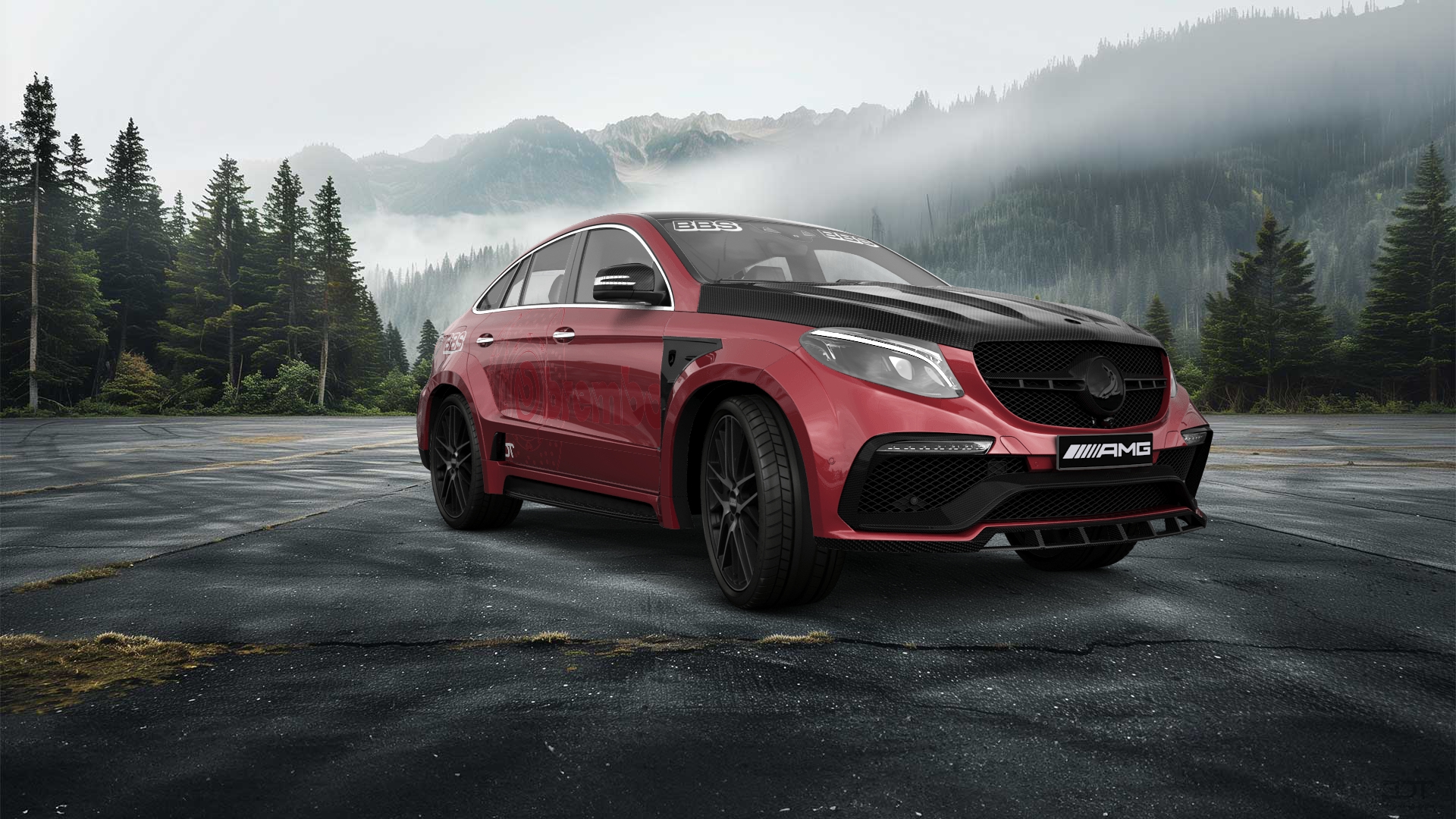Mercedes GLE Coupe SUV 2016 tuning