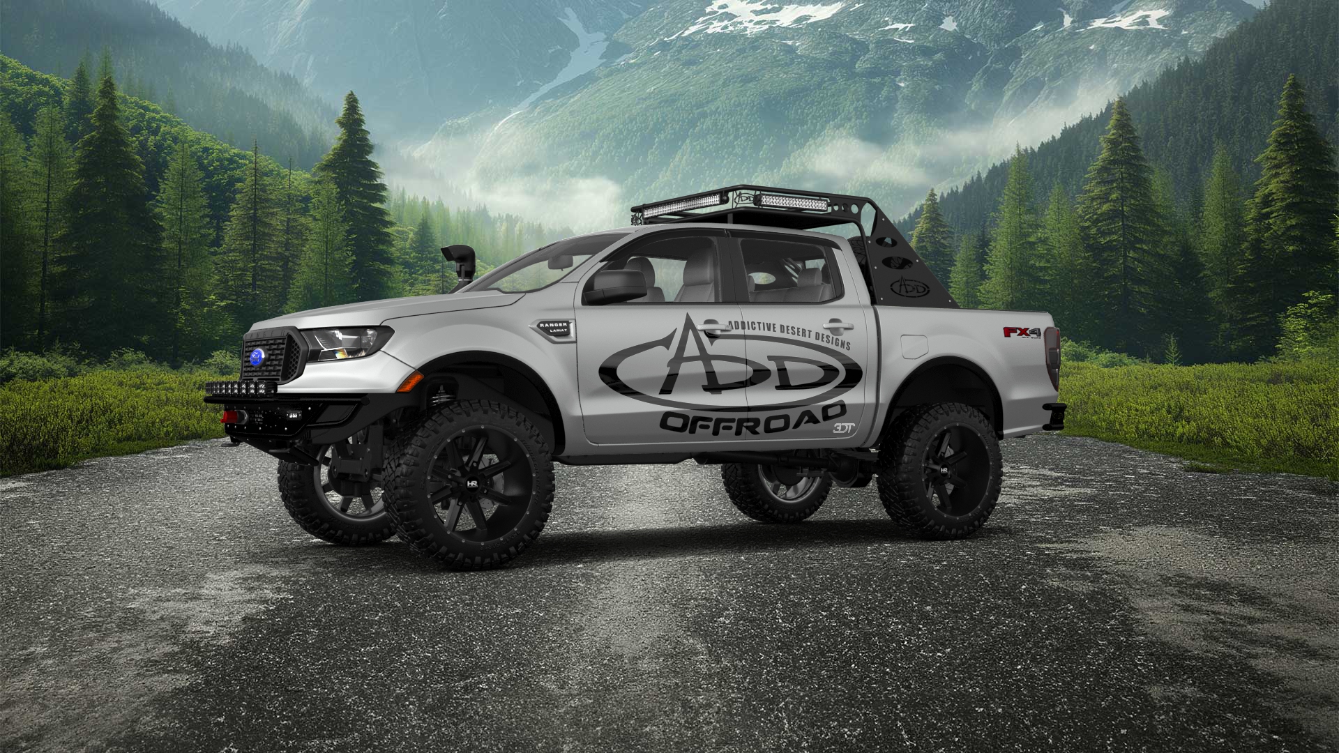 Ford Ranger 4 Door pickup truck 2019