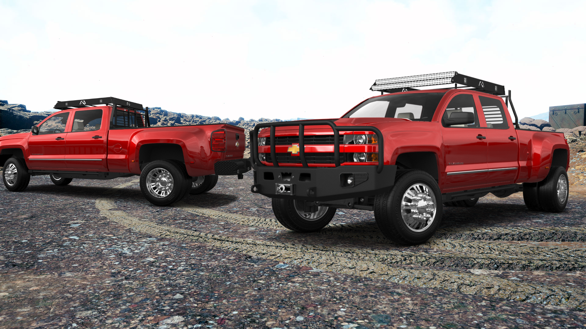 Chevrolet Silverado 3500 4 Door pickup truck 2015 tuning