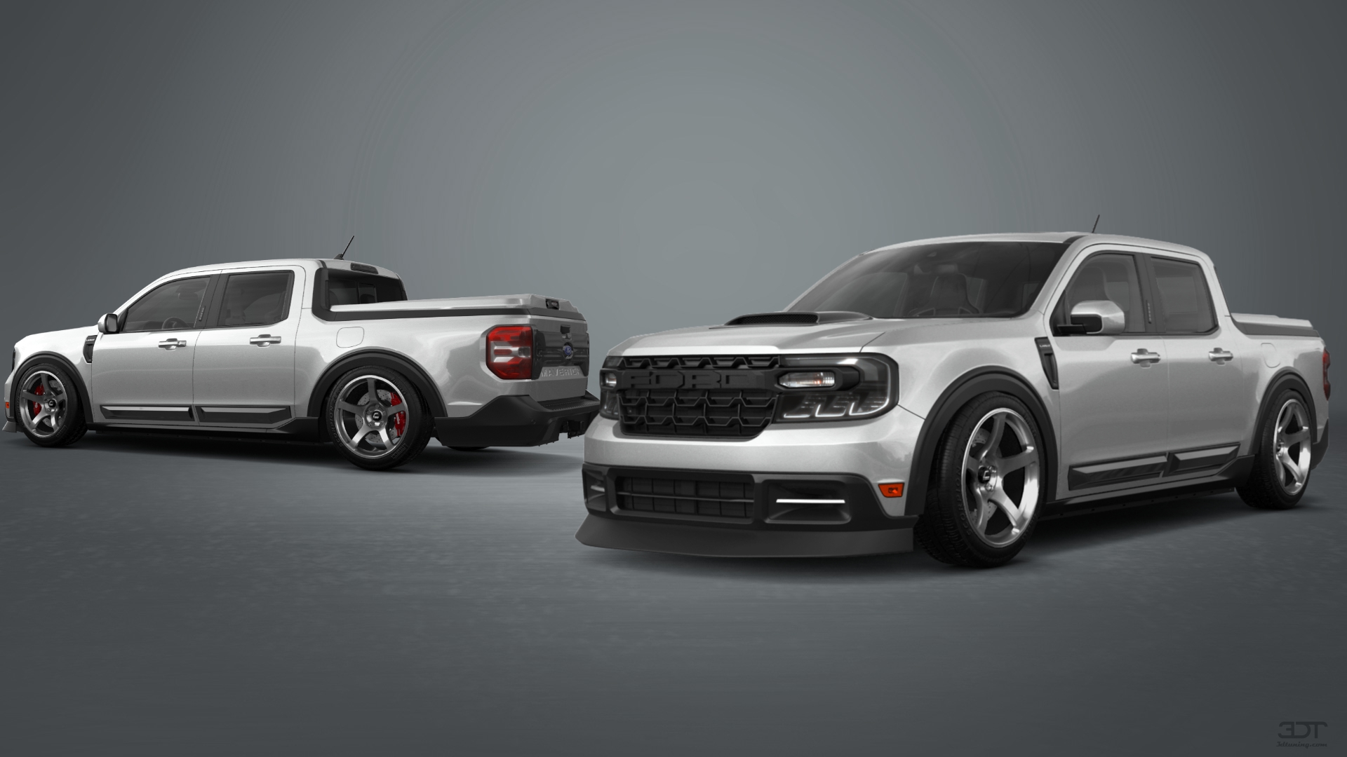 Ford Maverick 4 Door pickup truck 2022 tuning