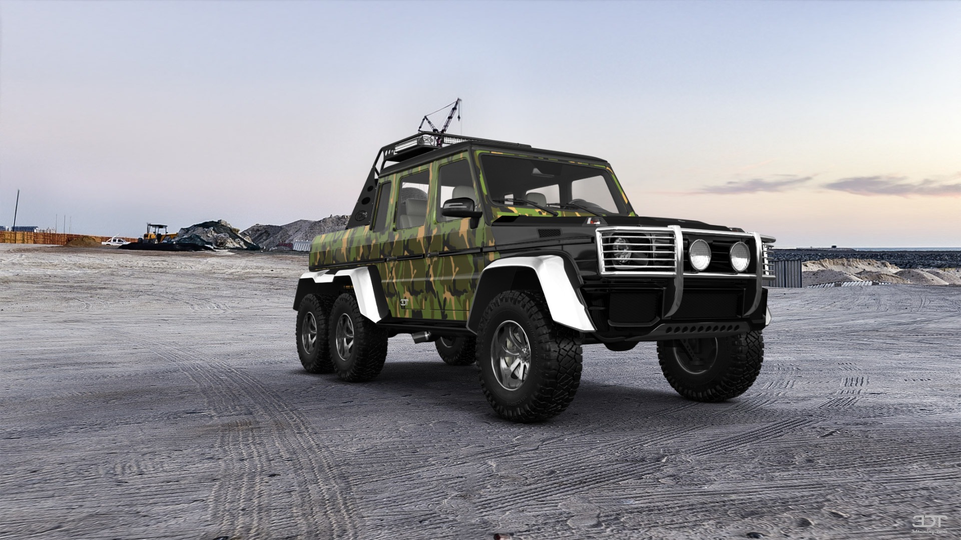 Mercedes G 63 AMG 6x6 4 Door pickup truck 2013