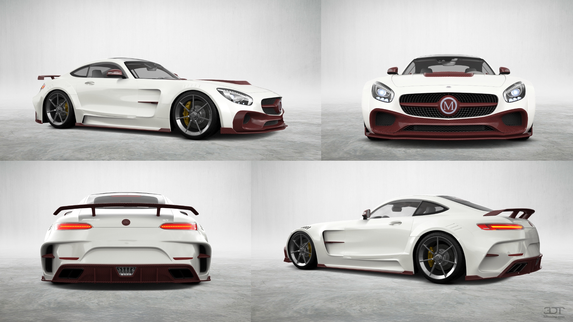 Mercedes AMG GT 2 door fastback coupe 2015 tuning