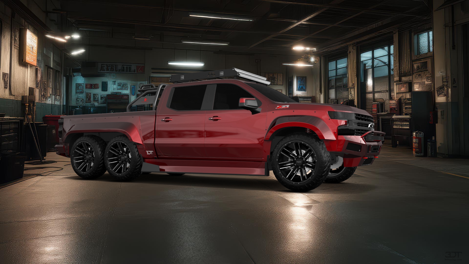 Chevrolet Silverado Hennessey Goliath 6X6 Truck 2020 tuning