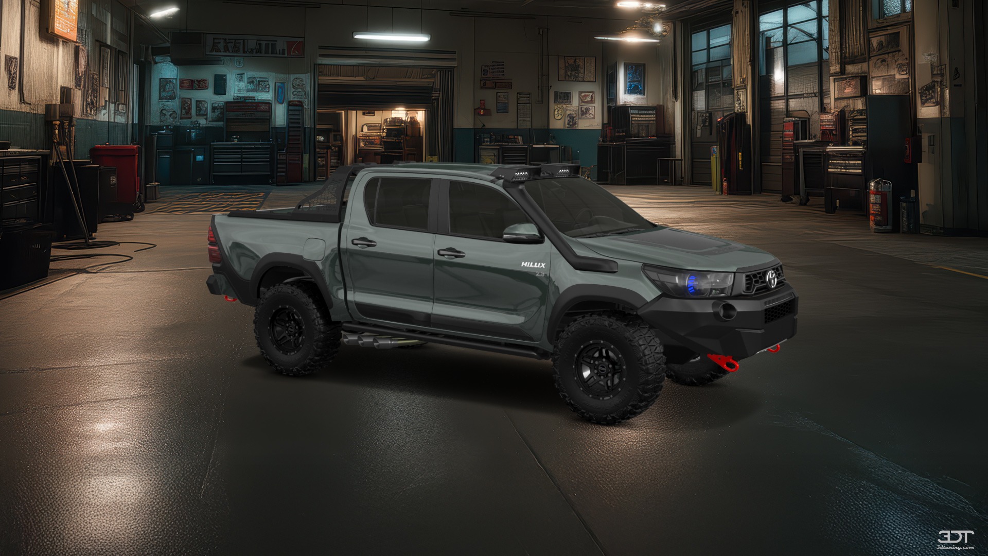 Toyota Hilux Double Cab 4 Door pickup truck 2015 tuning
