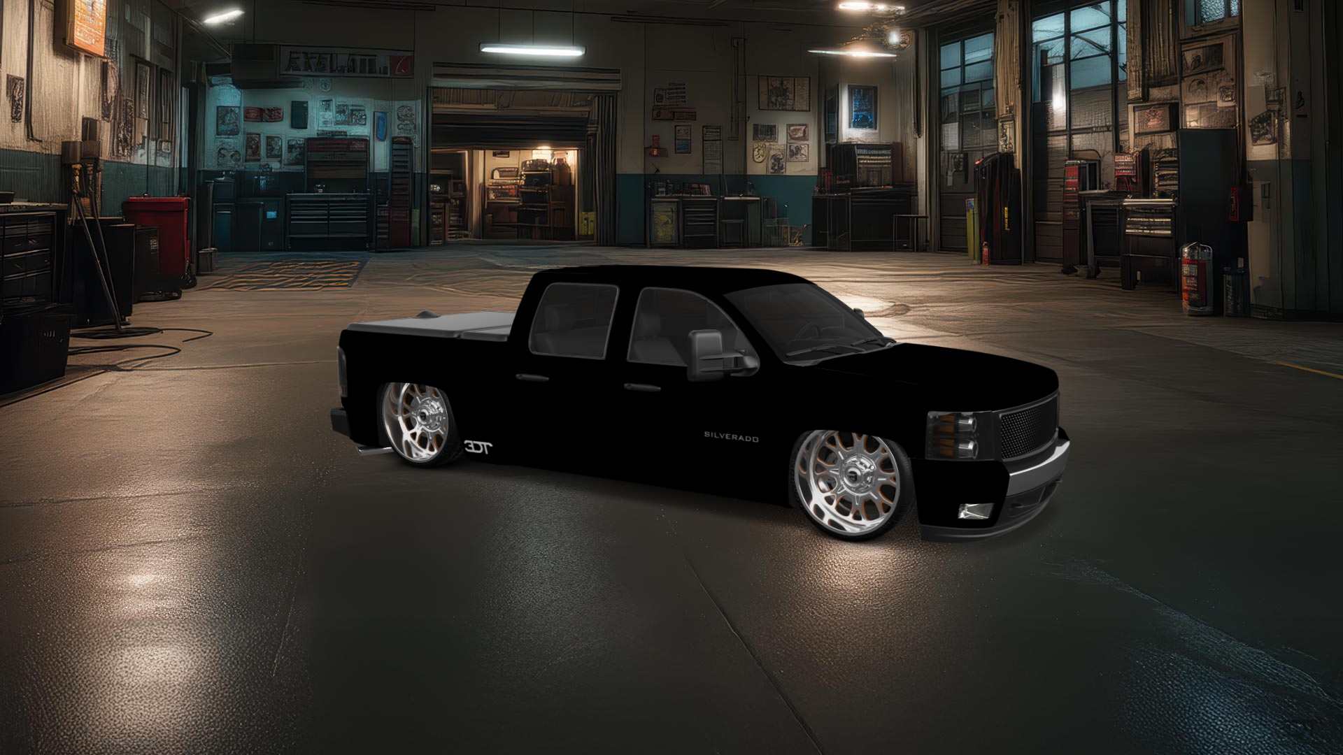 Chevrolet Silverado 1500 Crew Cab 4 Door pickup truck 2007 tuning