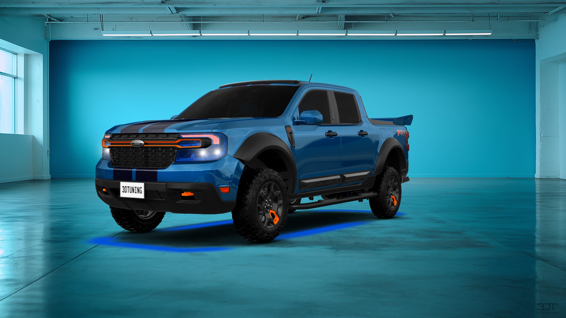 Ford Maverick 4 Door pickup truck 2022 tuning