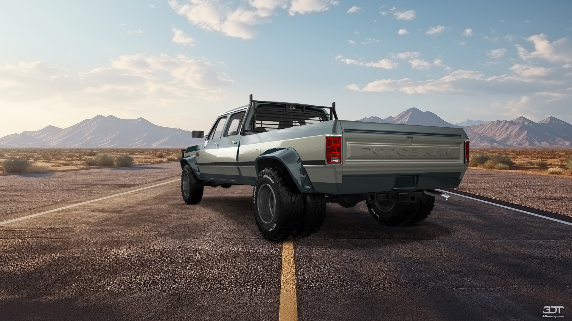 Dodge Ram 350 4 Door pickup truck 1991 tuning