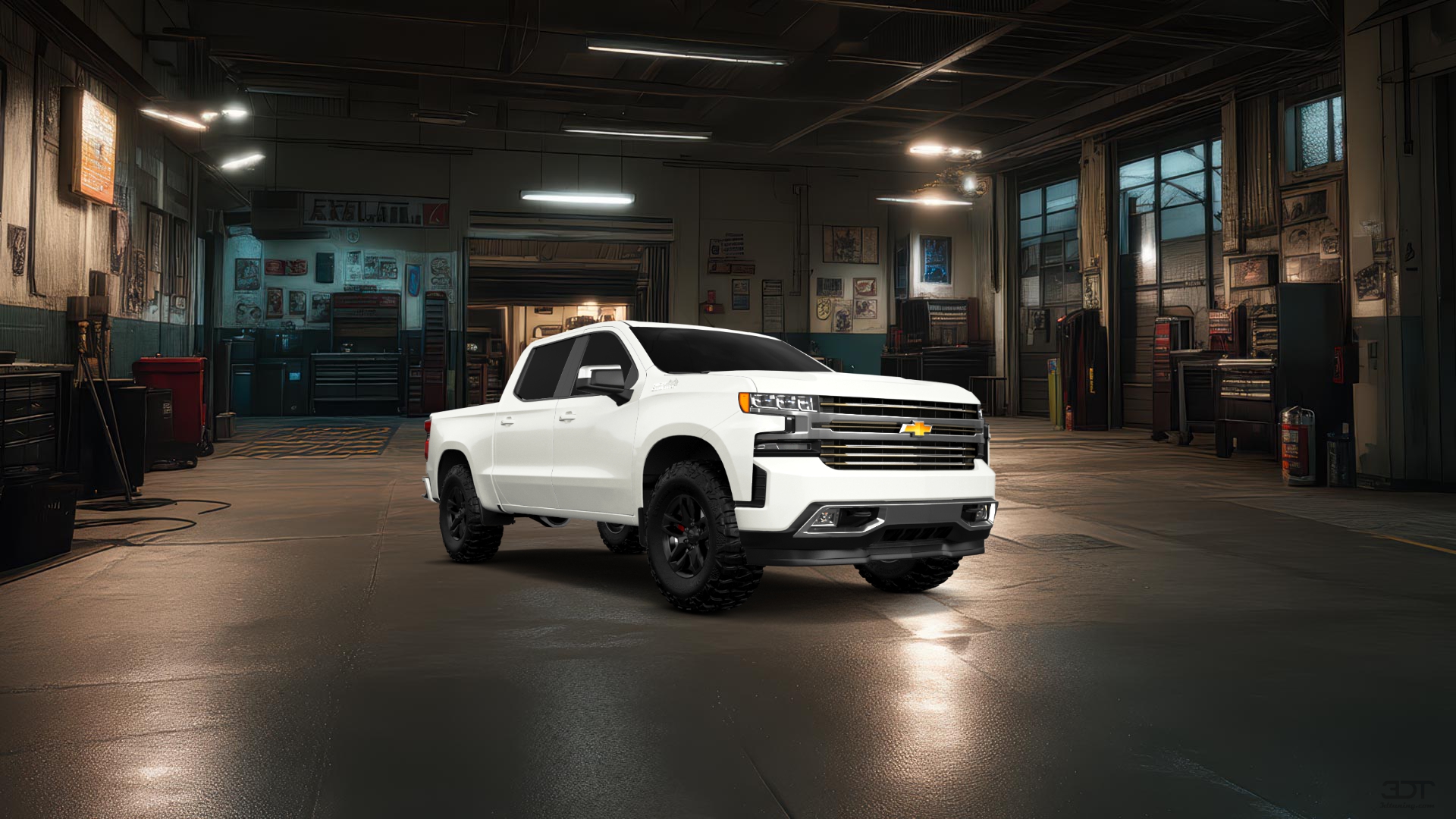 Chevrolet Silverado 1500 4 Door pickup truck 2019 tuning