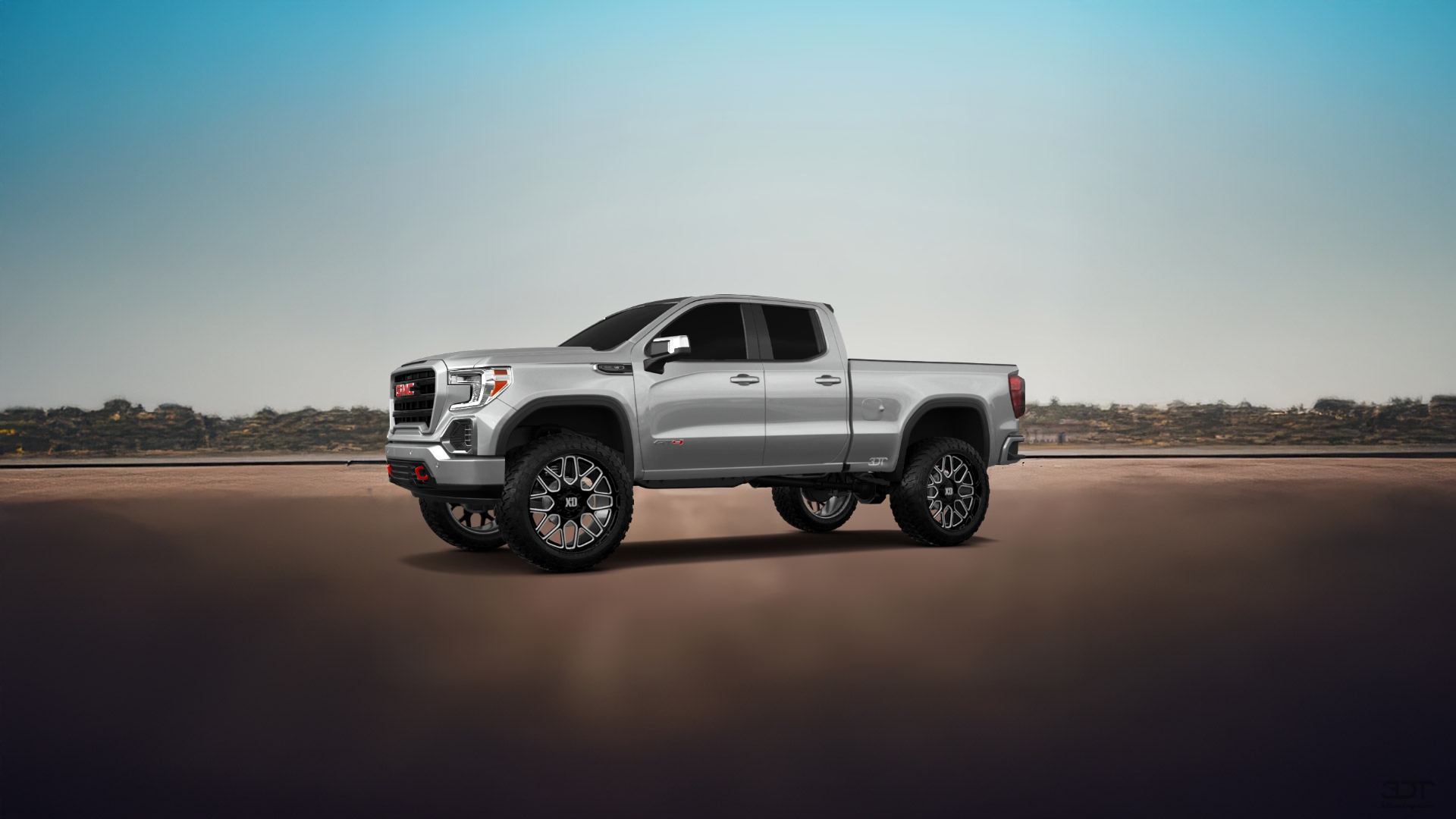 GMC Sierra 1500 4 Door pickup truck 2019 tuning
