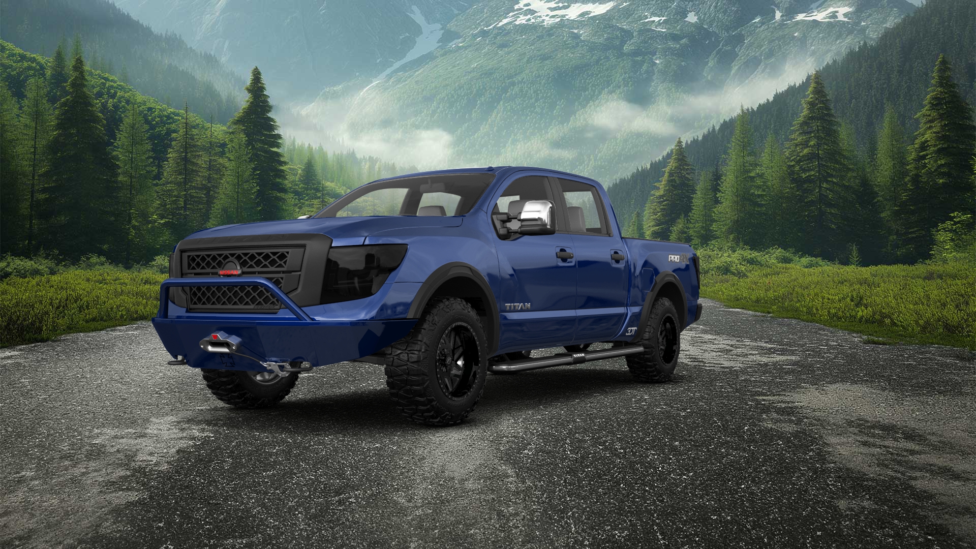 Nissan Titan 4 Door pickup truck 2021 tuning
