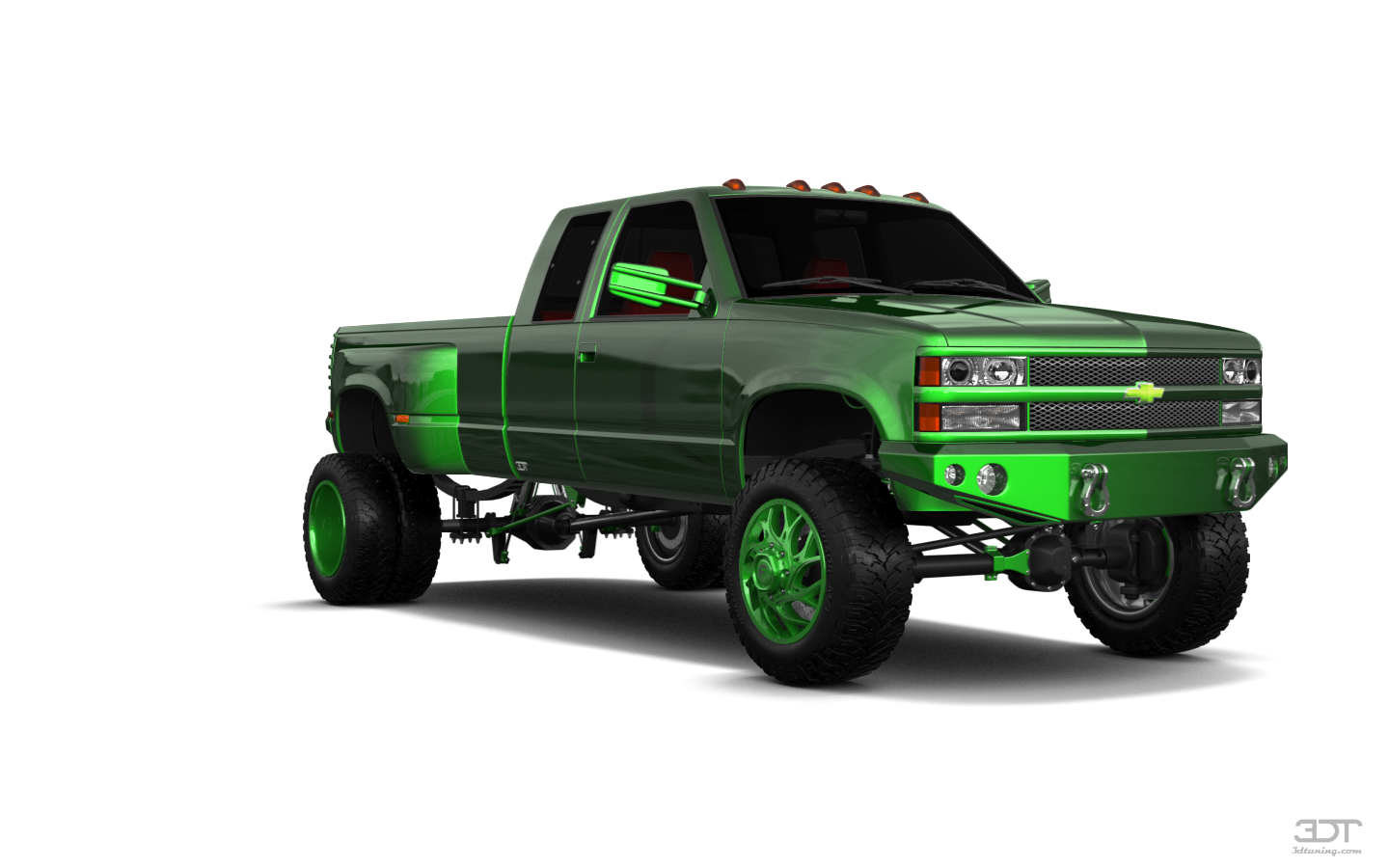 Chevrolet K3500 Extended Cab Pickup Truck 1988