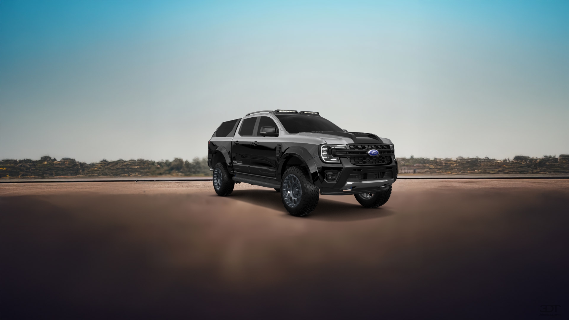 Ford Ranger 4 Door pickup truck 2022 tuning