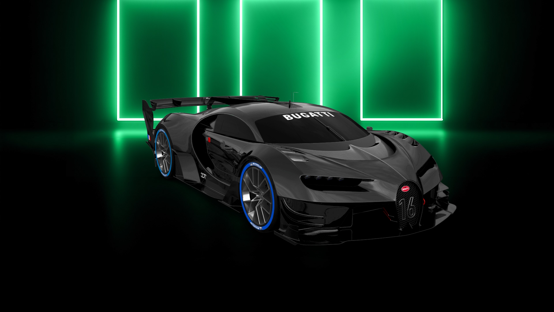 Bugatti Vision GT Supercar 2015 tuning