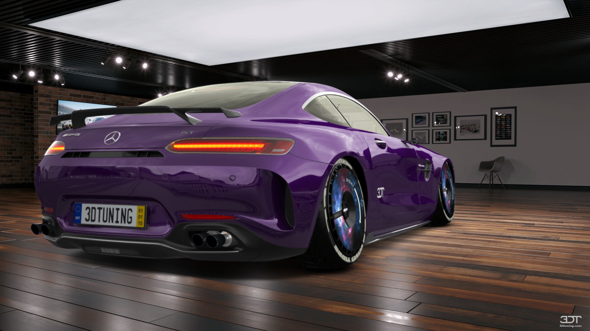 Mercedes AMG GT 2 door fastback coupe 2015 tuning