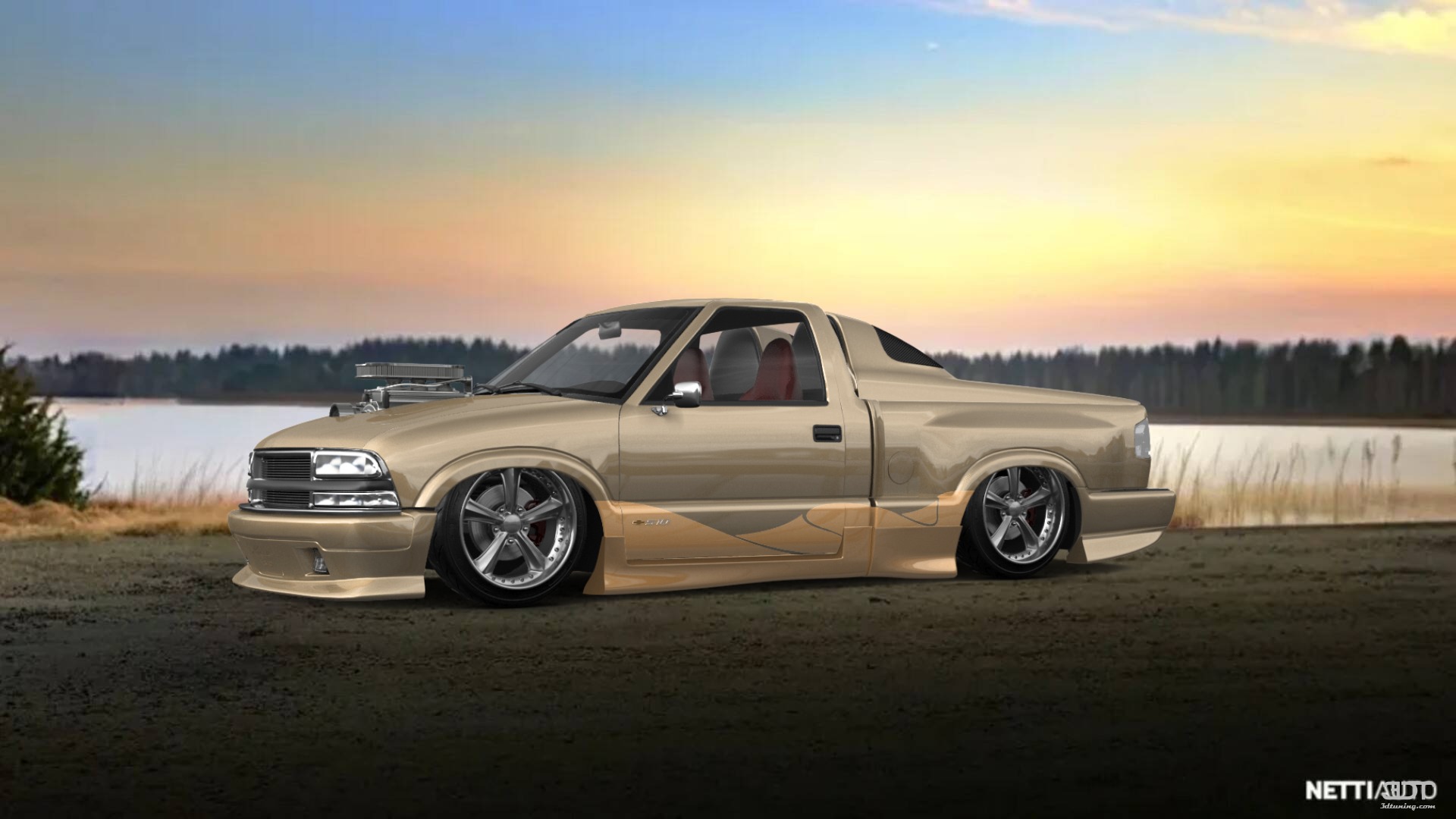 Tuning Chevrolet S-10 Stepside 2 Door pickup truck 1999