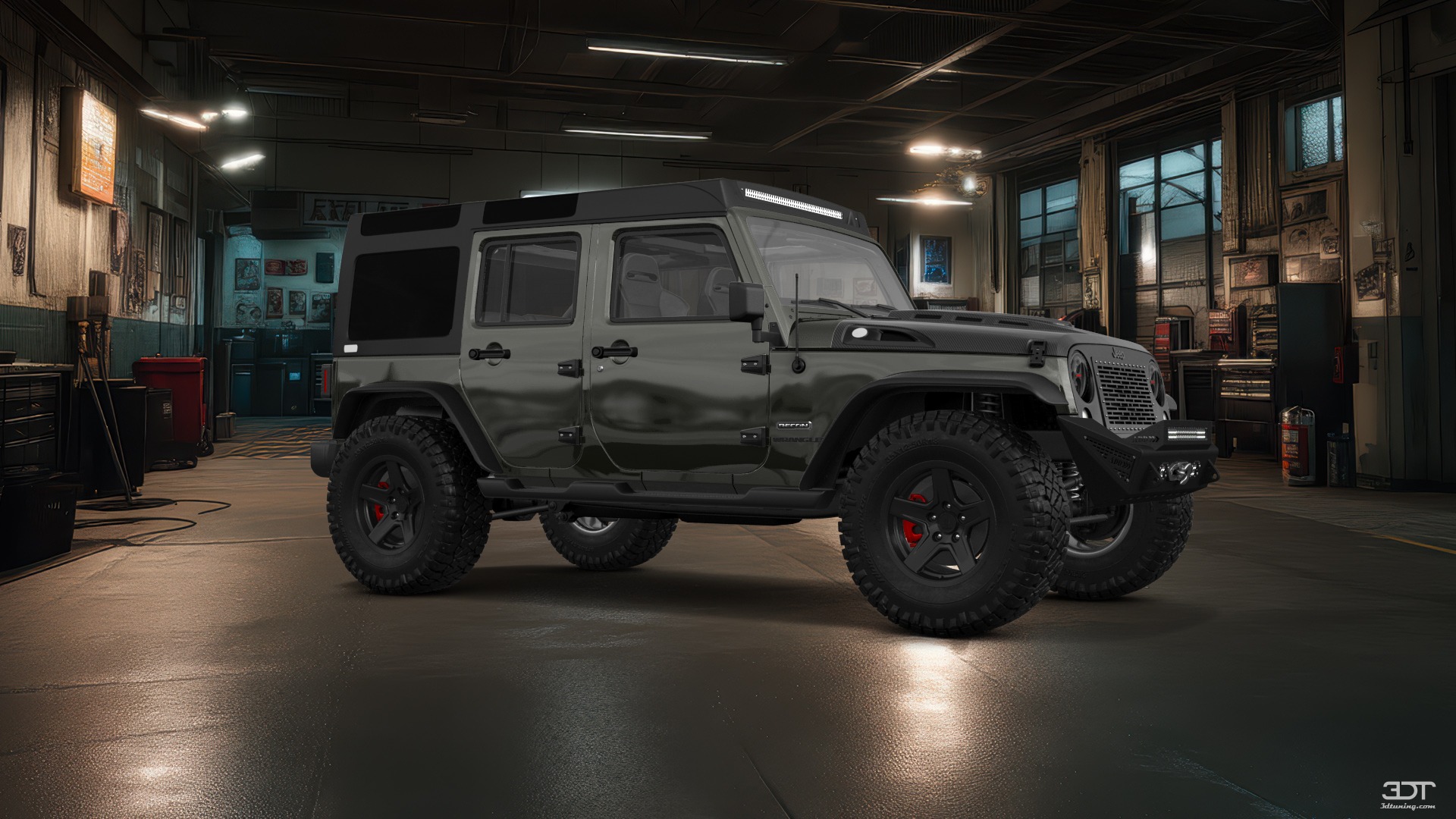 Jeep Wrangler Unlimited JK Rubicon Recon 4 Door SUV 2017 tuning