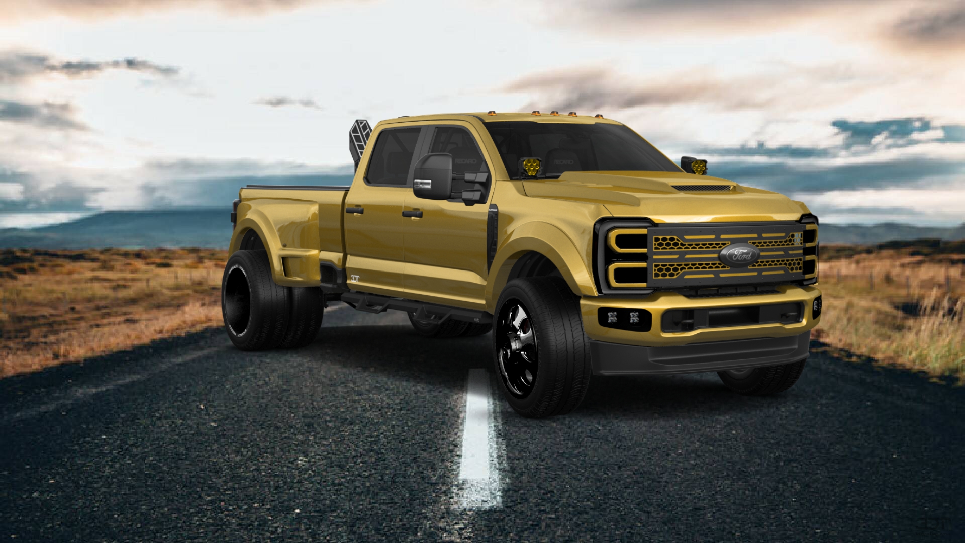 Ford F-350 DRW Crew Cab 4 Door pickup truck 2023 Images