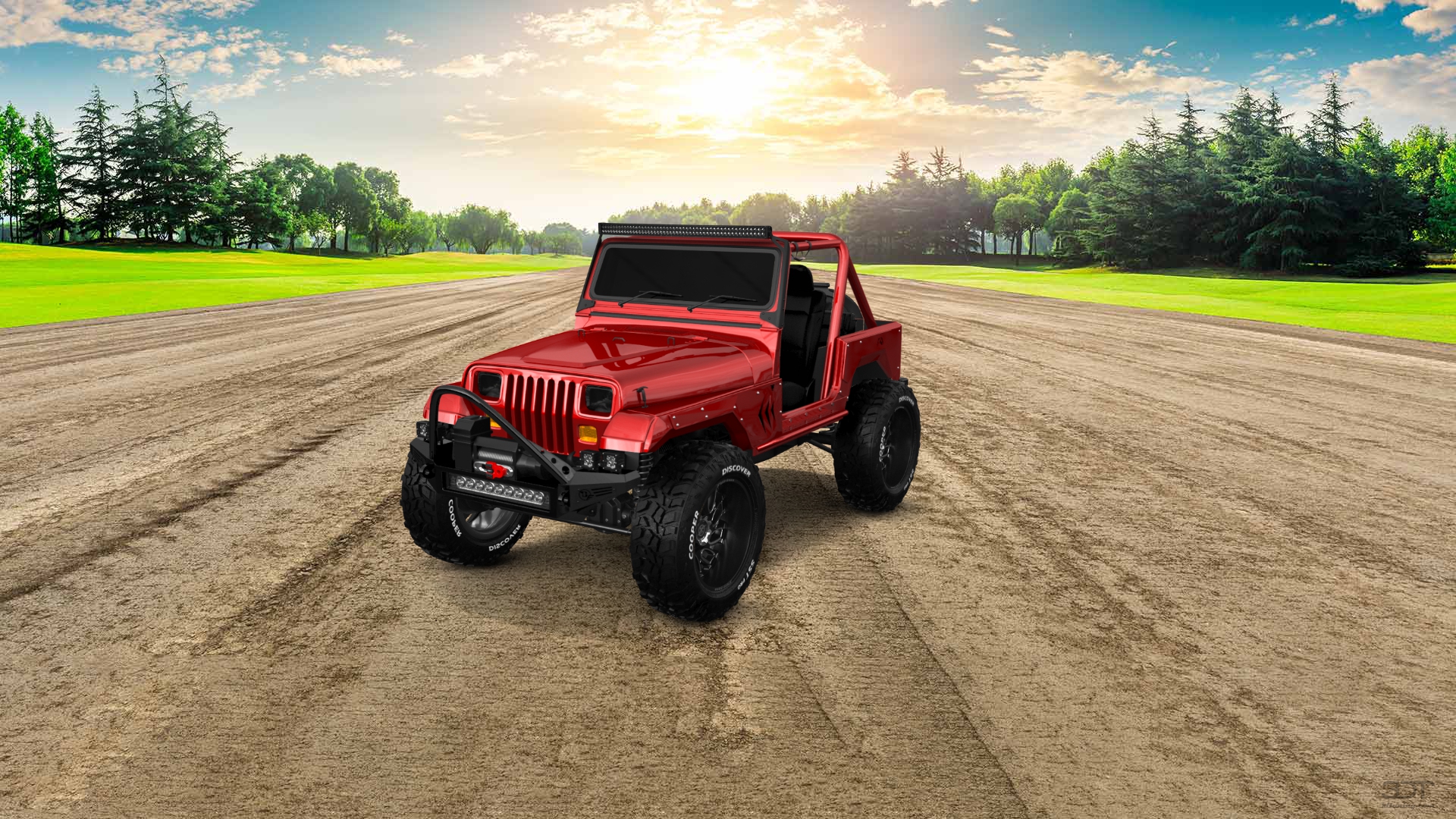 Jeep Wrangler YJ 2 Door SUV 1990