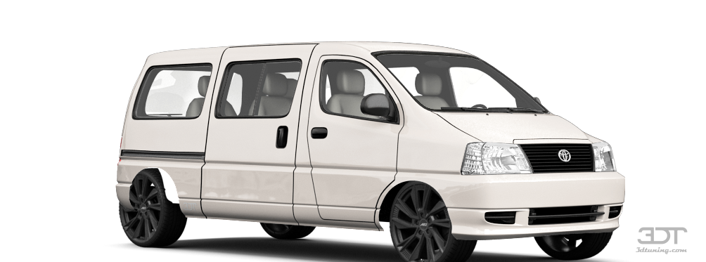 Tuning Toyota Hiace 4 Door van 2007
