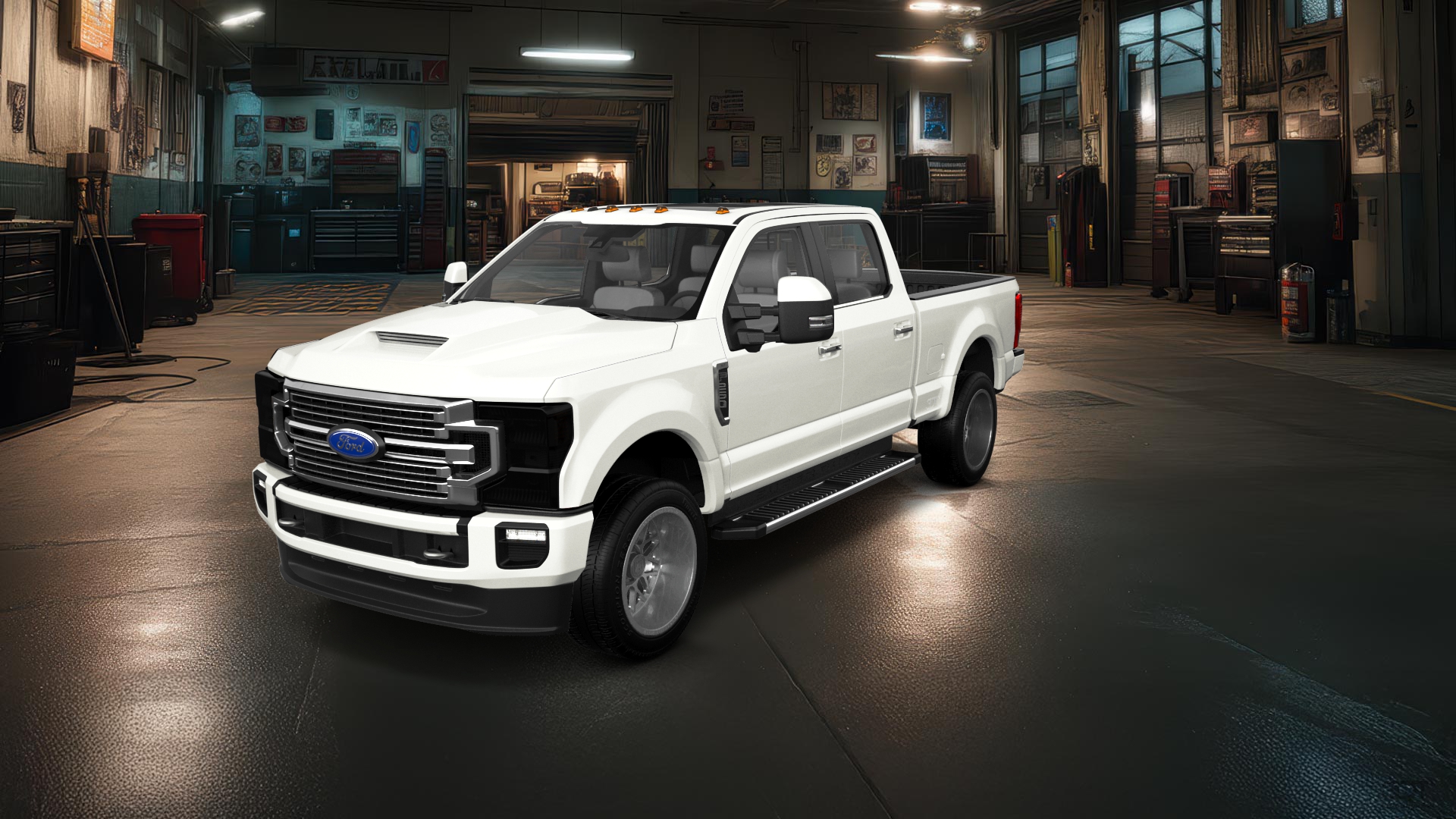 Ford F-250 4 Door pickup truck 2021 tuning