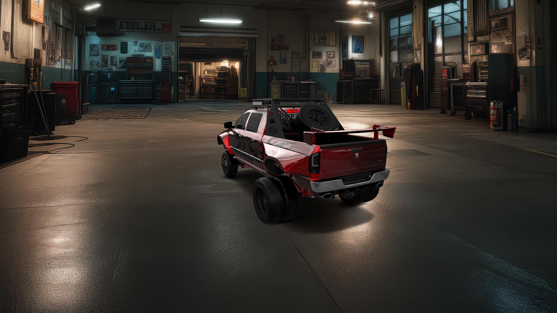Dodge Ram 3500 Dually 4 Door pickup truck 2007 tuning