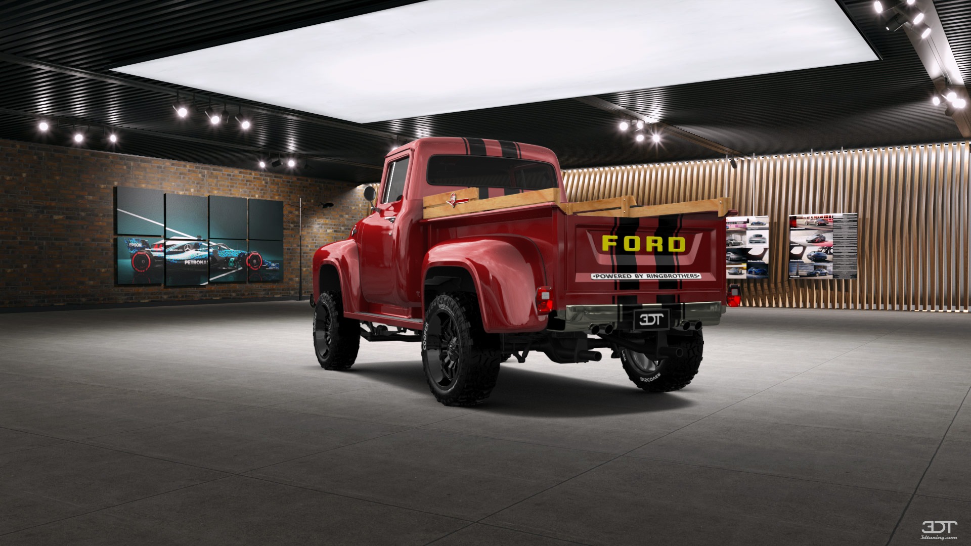 Ford F-100 2 Door truck 1956