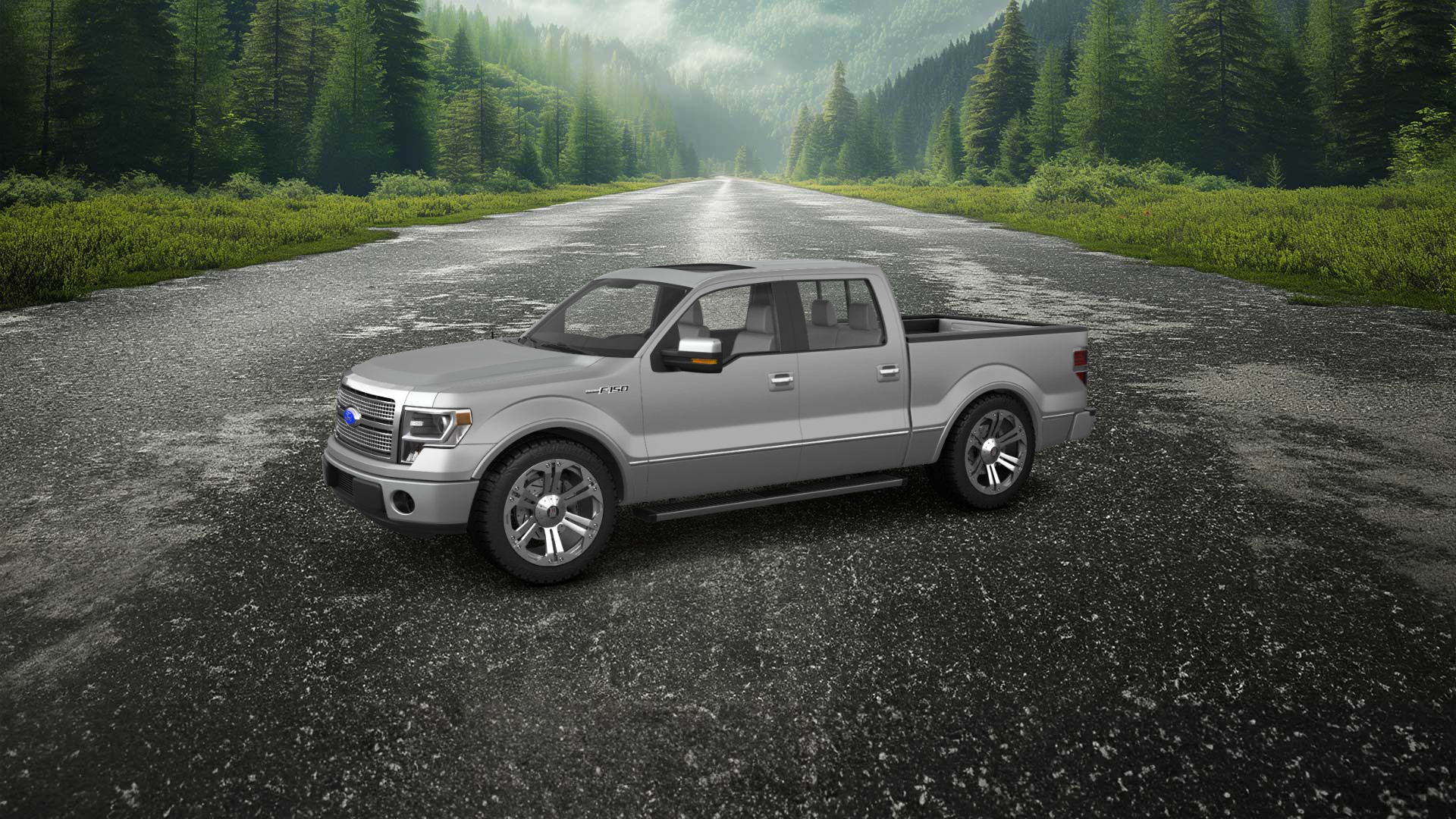 Ford F-150 Crew Cab 4 Door pickup truck 2013 tuning