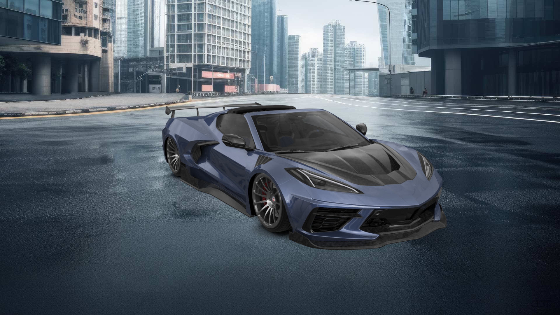 Chevrolet Corvette 2 door targa top 2020 tuning