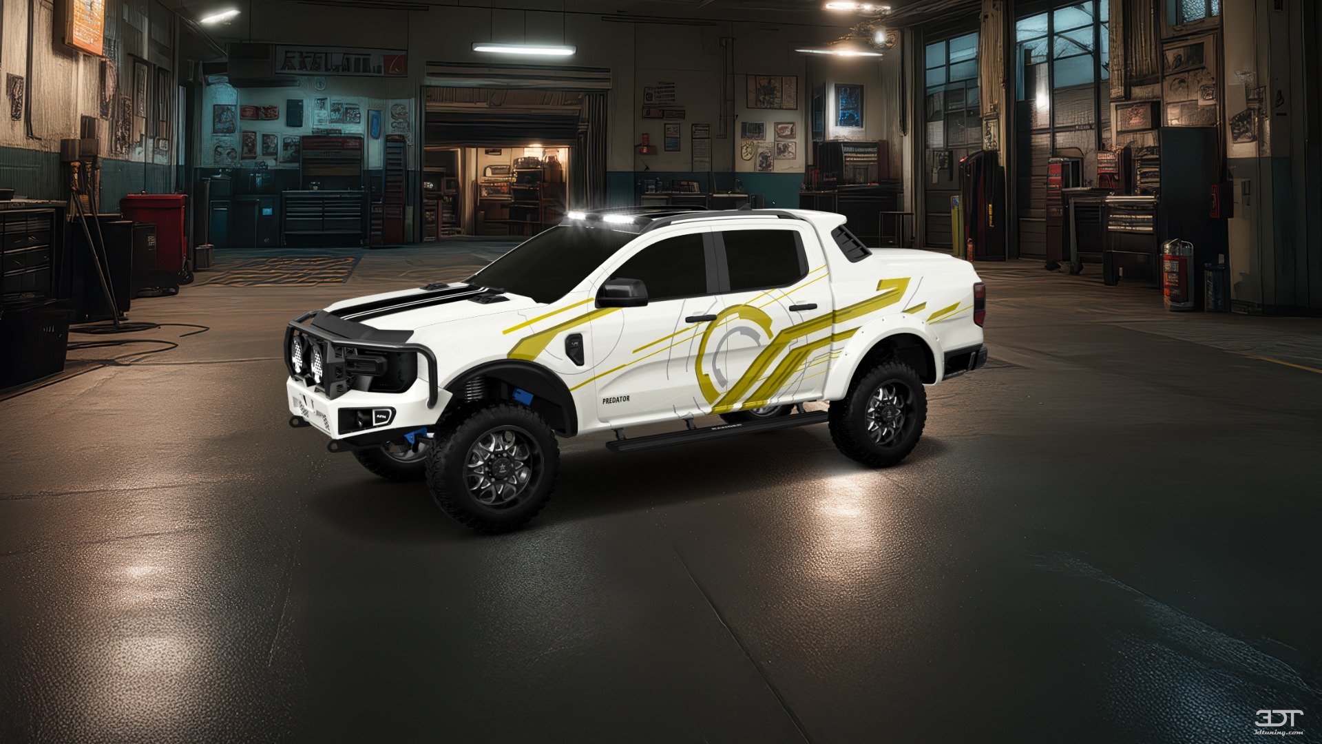 Ford Ranger 4 Door pickup truck 2022 tuning