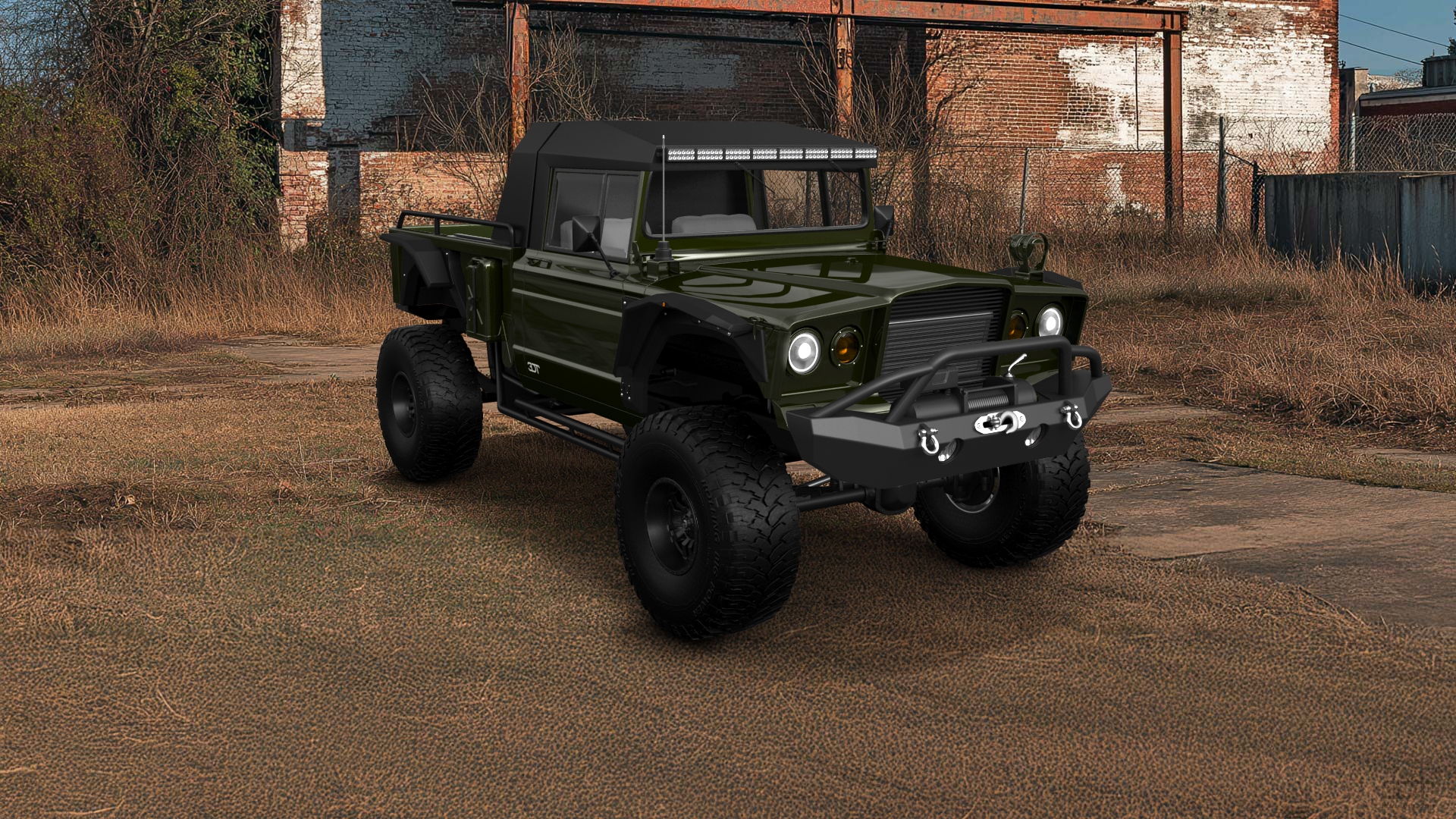 Jeep Kaiser M715 2 Door pickup truck 1968 tuning