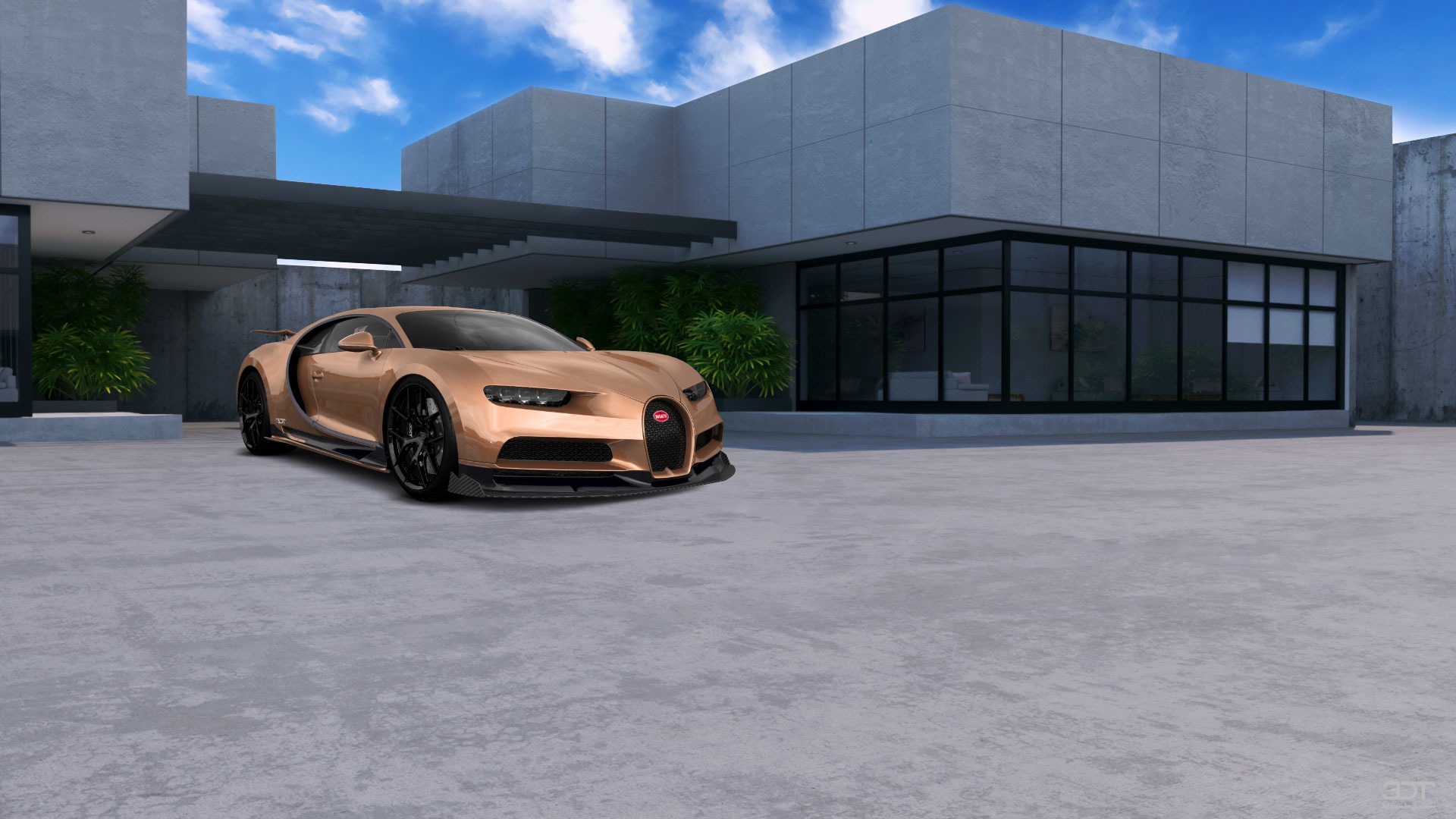 Bugatti Chiron 2 Door Coupe 2016