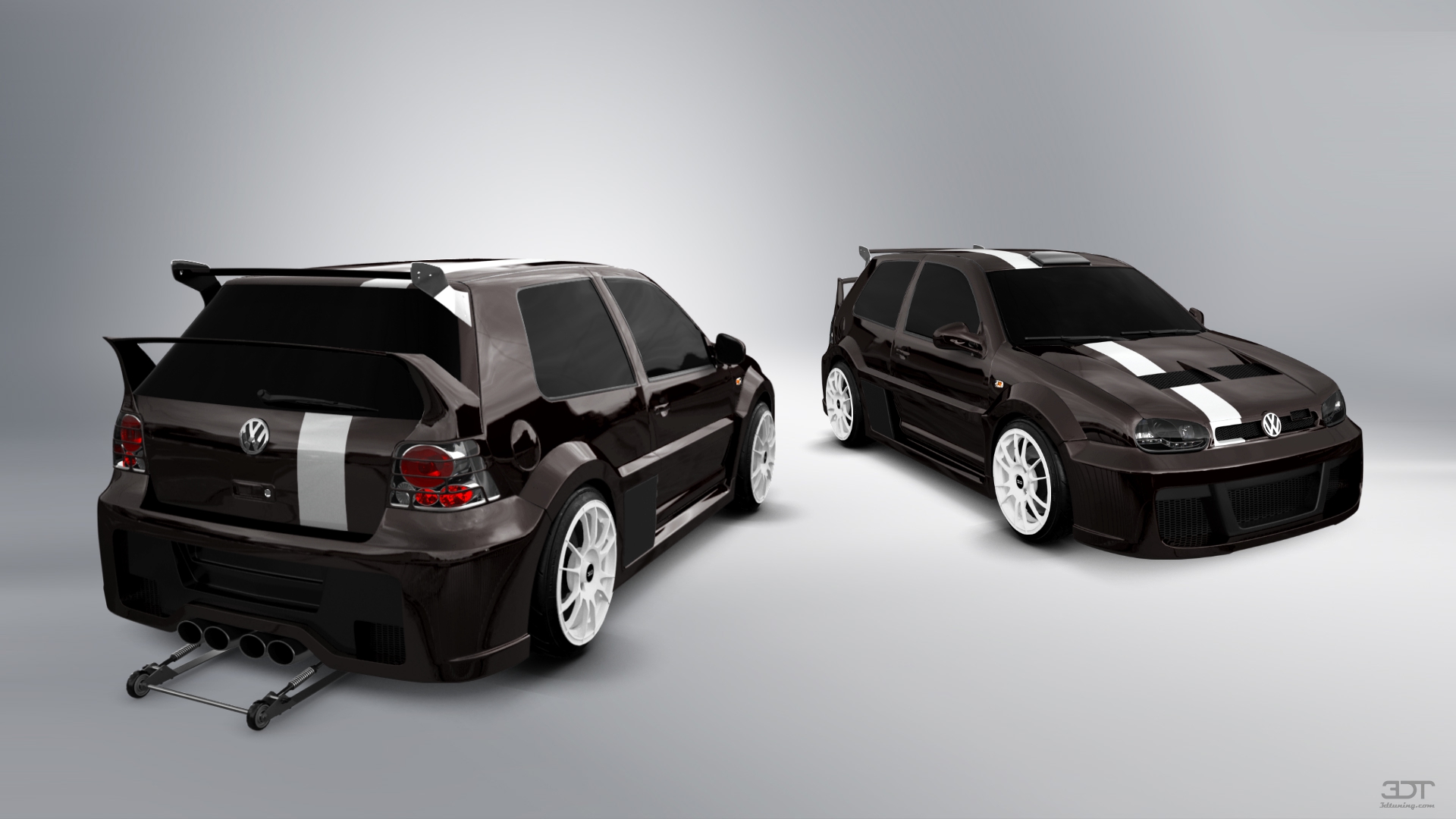 Volkswagen Golf 4 (mk4) 3 Door Hatchback 1997 tuning