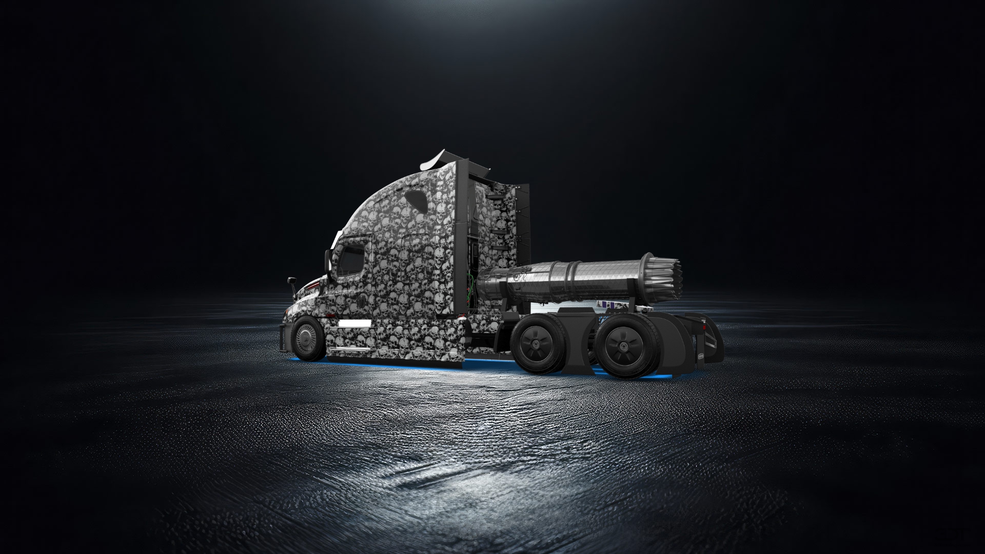 Freightliner Cascadia Sleeper Cab Truck 2018