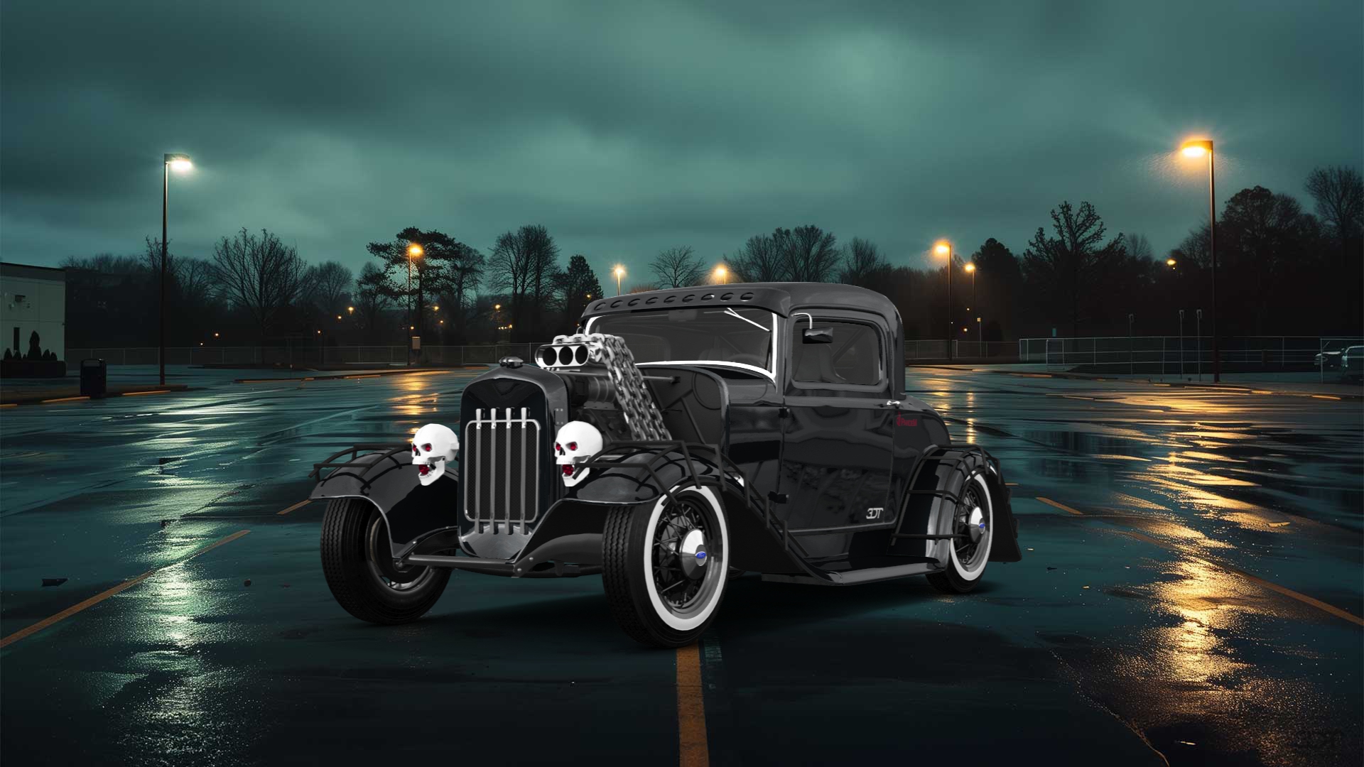 Ford Model B Deluxe 2 Door Coupe 1932