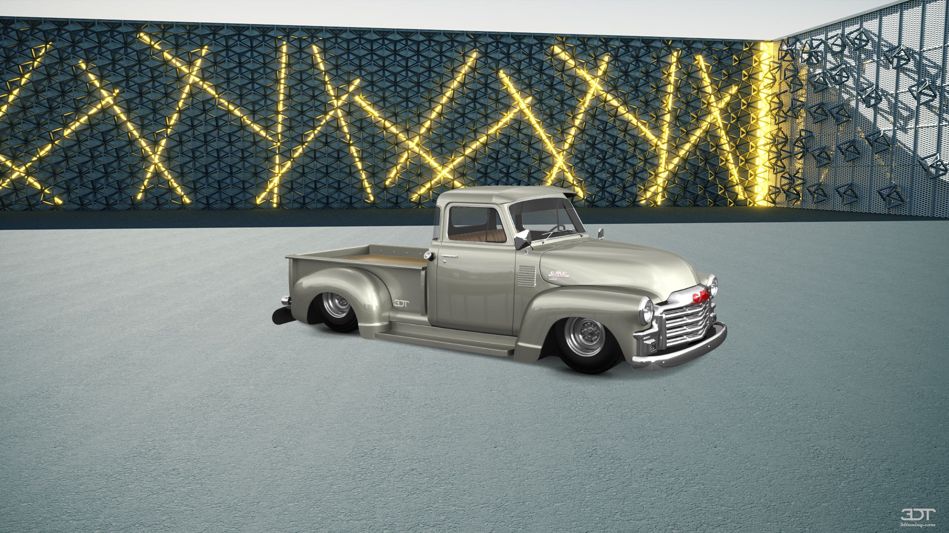 GMC 100 Stepside 2 Door pickup truck 1954 tuning