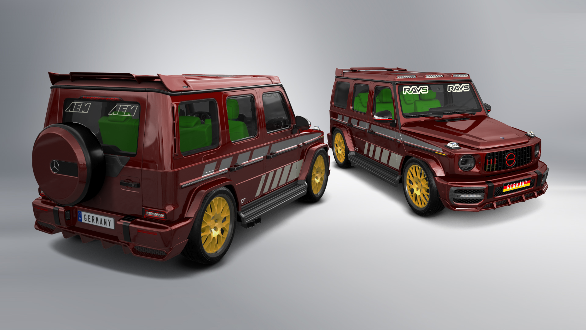 Mercedes G-Class 5 Door SUV 2018 tuning